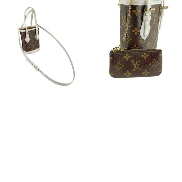 LOUIS VUITTON Authentic Brown Monogram Leather Shoulder Bag - Picture 5 of 5